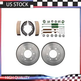 Carpshop20230111op2260 Raybestos Rear Brake Drums Shoes And Hardware Spring Kit For Isuzu Trooper 1984