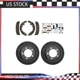 Carpshop20230111op2345 Raybestos Front Brake Drums Shoes And Hardware Spring Kit For Jeep Cj5 1974-1977