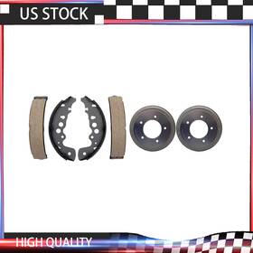 Carpshop20230111op2643 Raybestos For Chevrolet Tracker 1999 Rear Kit Brake Drums And Shoes -