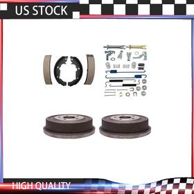 Carpshop20230111op2743 Raybestos Rear Brake Drum Shoes Hardware Kit Spring For 2005-2006 Chevrolet Equinox