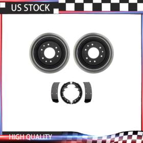Carpshop20230111op4465 Raybestos Rear Kit Brake Drums And Shoes For 1967 Chevrolet C10 Panel -