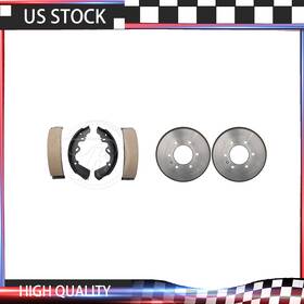 Complt20240821a0957 Raybestos Rear Kit Brake Drums And Shoes For 1981 1982 Chevrolet Luv -
