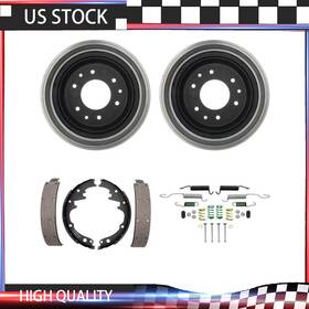 Complt20240821a0986 Raybestos For 1965-1970 Chevrolet K10 Pickup Rear Kit Brake Drums And Shoes Hardware