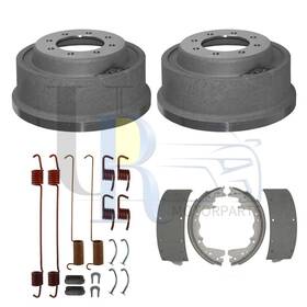 Dvdx20260108-fz1659 Raybestos Rear Brake Drums And Shoes Hardware Kit For Dodge Ram 2500 2000 2001