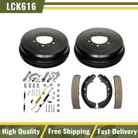 Dvdx20260108-fz1666 Raybestos Rear Brake Drums And Shoes Hardware Spring Kit Fits 2000-2002 Toyota Tundra 4wd