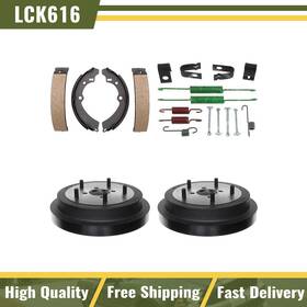 Dvdx20260108-fz1669 Raybestos Rear Brake Drums And Shoes Hardware Spring Kit Fits 1987-1995 Suzuki Samurai