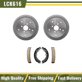 Dvdx20260108-fz1671 Raybestos Rear Kit Brake Drums And Shoes For Chevrolet Tracker 1990 1989