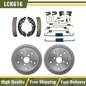 Dvdx20260108-fz1678 Raybestos Rear Brake Drums And Shoes Hardware Spring Kit Fits 1991-1995 Geo Tracker