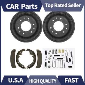 Hlys2ccmin1051 Raybestos Front Drums Brake Shoes And Hardware Spring Kit For Chevrolet C10 Pickup 1960-1963