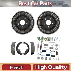 Lstefz20231018bb00610 Raybestos Rear Brake Drums And Shoes Hardware Kit For 1992-1996 Oldsmobile Bravada