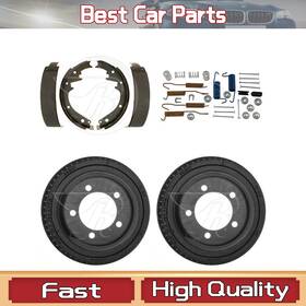 Lstefz20231018bb01016 Raybestos Rear Brake Drums Shoes And Hardware Spring Kit For Jeep Cj5 1974-1977