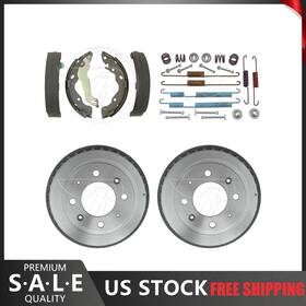 Maxask250821ray0306a Raybestos Rear Kit Brake Drums And Shoes Hardware For 2007-2009 Kia Spectra
