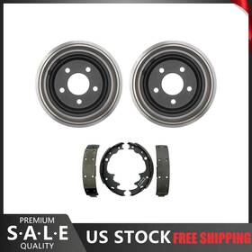 Maxask250821ray2939a Raybestos Rear Kit Brake Drums And Shoes For 1998-2000 Mazda B4000 9 Inch