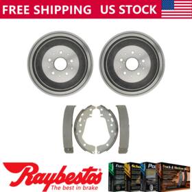 Maxask250821ray2991a Raybestos Rear Kit Brake Drums And Shoes For 2006-2013 Toyota Yaris -
