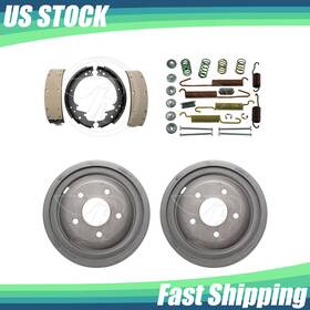 Out9a22rp0903tf1210a-cp Raybestos Rear Brake Drums And Shoes Hardware Kit Fits 1968 Cadillac Fleetwood Ol