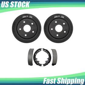Outask260121tf0819a Raybestos Fits 1976 Ford E-100 Econoline Rear Kit Brake Drums And Shoes