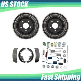 Outcy211213018a-as Raybestos Rear Brake Drums And Shoes Hardware Kit For Oldsmobile Bravada 1992-1996