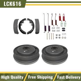 S2qyrp250828s02447 Raybestos For 1997-2000 Ford F-150 Rear Brake Drums And Shoes Hardware Spring Kit