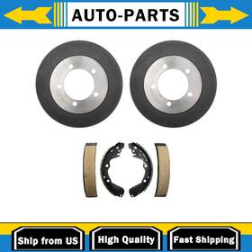 Scars20241203l2056 Raybestos Brake Drum Shoe Set Rear 3 Pcs For 1999-2003 Mitsubishi Galant Lp