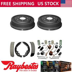 Sk20rp0713skrs3brk0218k Raybestos Rear Kit Brake Drums And Shoes Hardware For Jeep Grand Wagoneer 1984-1991
