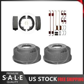 Raybestos Sk20rp0713skrs3brk1089k Rear Kit Brake Drums And Shoes Hardware Fits 2000-2001 Dodge Ram 2500