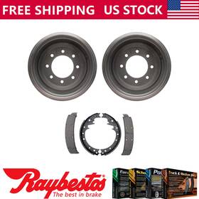 Sk20rp0904skrs2dbrk00943k-dy Raybestos Front Kit Brake Drums And Shoes For 1964-1967 Dodge W100 Series -