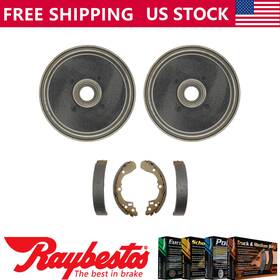 Sk20rp0904skrs2dbrk10828k-dy Raybestos Rear Kit Brake Drums And Shoes For 2003-2004 Kia Rio -