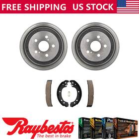 Sk20rp0904skrs2dbrk10909k-fl Raybestos Rear Kit Brake Drums And Shoes For 2003-2006 2007 2008 Toyota Corolla