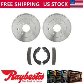 Sk20rp0904skrs2dbrk10968k-fl Raybestos Rear Kit Brake Drums And Shoes For 2007-2012 Sentra -