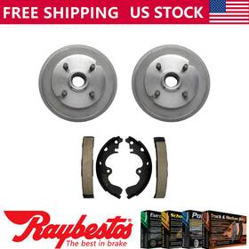 Raybestos Topfla260428mon0270a Rear Kit Brake Drums And Shoes For 1993-1994 Toyota Tercel - Tp