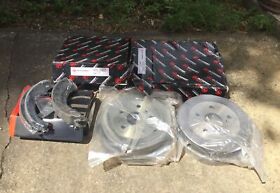 1408-78465 Rear Brake Drums And Shoes Toyota Camry 92-01 All Solara 01-05