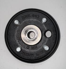 Brk-043 Red Hawk Brake Drum Compatible With Ez-go 1982 And Newer