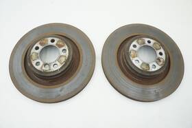 34110148586 Rolls Royce Set Rear Left Right Disc Brake Rotor Oem Phantom Vii 06