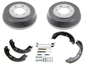 123656 Rpm Fits 1998-2004 Nissan Frontier 2.4l Rear Wheel Drive Brake Drums Springs