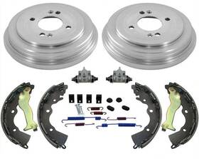 148073 Rpm Fits 2006-2011 Rio 2007-11 Accent Brake Drums And Shoes Wheel Cylinders Springs