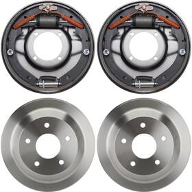 9100992 Speedway Motors Front Bendix Style Drum Brake Kit 2 Inch Fits 1937-48 Ford