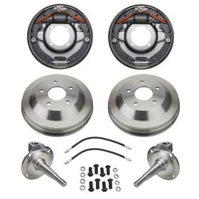 91604010 Speedway Motors Bendix Drum Brake Kit Fits Ford Early Spindle