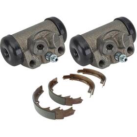 91604112 Speedway Motors Premium Rear Drum Kit With Shoes And Cylinders Fits 65-73 Chevy C10