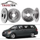 45251shja00 St000021 Yitamotor For Honda Odyssey Front Rear Drilled Slotted 608631693761