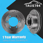 449135160 St000050 Yotamotor Front Kit Drilled Slotted Brake Rotors For 608631693808