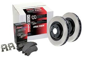 Sto909.45522 Stoptech Centric Oe Coated Rear Brake Kit Fits Ford Escort And Mercury Tracer