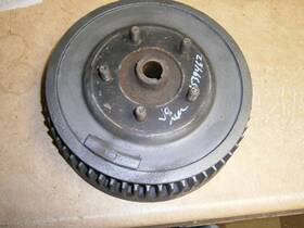 1539462 Studebaker V8 Finned Rear Brake Drum 1954-64 10 Inch