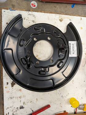 26704aj000 Subaru Backing Plate Shield Passenger Rear Brake Oem Genuine