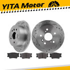 43512-06150 Sy000041 07 08 09 10 11 12 13 14 15 Yitamotor Rear Drill Slot Brake Rotor Ceramic Pads 608631693266