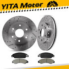 580721-perdsbzr Sy000042 07 08 09 10 11 12 13 14 Yitamotor Front Performance Rotors Ceramic Brake Pads For 608631693273