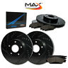 Ta044283 Max Advanced Brakes Front Rear Rotors Pad Elite Fits Pathfinder