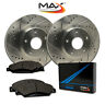Ta069732 Max Advanced Brakes Rear Rotors Pad Premium Grand Cherokee
