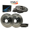Ta175143 Max Advanced Brakes Front Rear Rotors Pad Oe Brake Kit