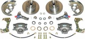 Rs900145 The Right Stuff Detailing 1967-74 Basic Front Disc Brake Conversion Set With Standard Spindles And 11 Inch