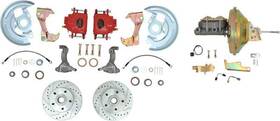 Rs900155 The Right Stuff Detailing 1967-69 F-body 1968-74 Nova Front Power Disc Brakes With Drilled/slotted Rotors